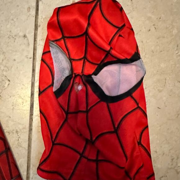 Marvel The Amazing Spiderman Homecoming Boys Costume Kids 5-6 Cosplay Party Mask - Picture 5 of 8
